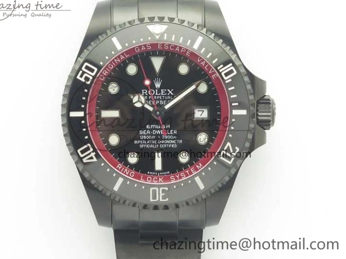 Black Strap Dweller on Dial A2824 DIWF Edition Nylon 43mm Black Best Carbon Sea 0411